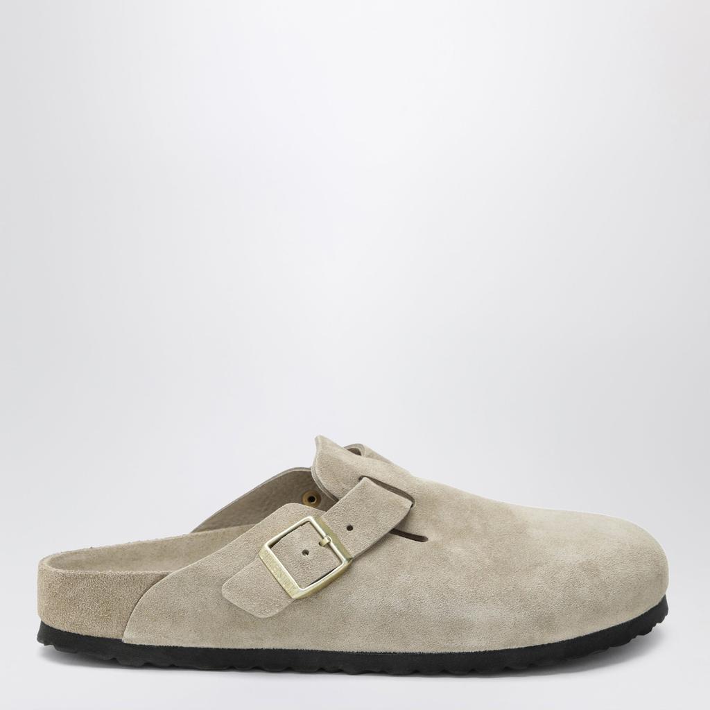 Birkenstock Boston Sandals Suede Beige