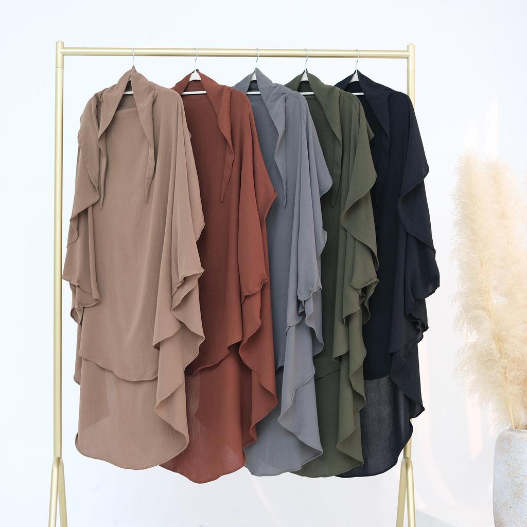 Однотонный платок Loriyya – Ближний Восток, Дубай, Турция (Модель HJ930)