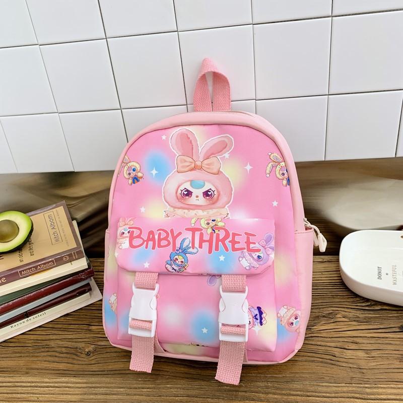 Cartoon Animation Boys And Girls Backpack Kindergarten Primary School Students Schoolbag Foreign Style Printing Large Capacity Children Backpack Tide