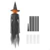 Halloween Pumpkin Witch Decor Scary Decoration Lighted for Garden