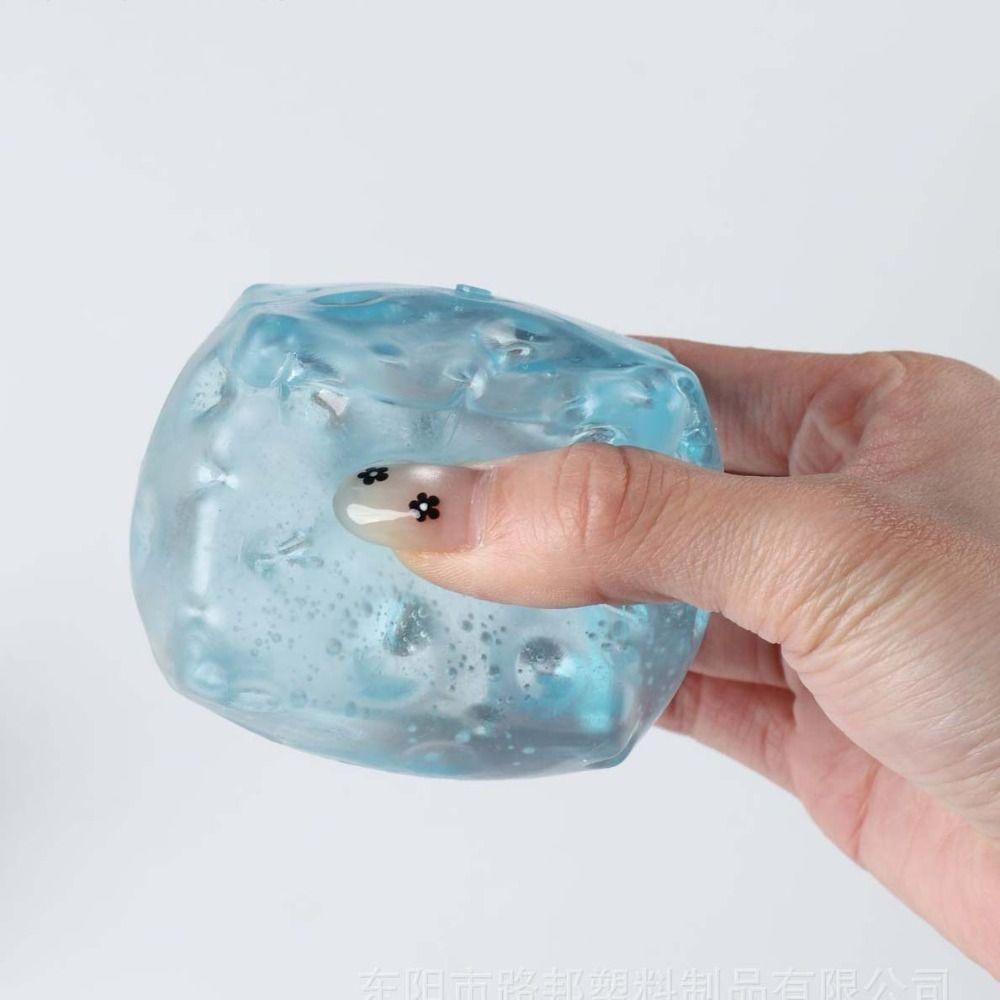 Slow Rising Cheese Cube Stress Balls Slow Rebound Sensory Fidget Toy Daily Use