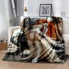 Gothic Style Blanket Durable Comfort Suitable for Office Chair Livingroom Chair Four Seasons Multipurpose Modern