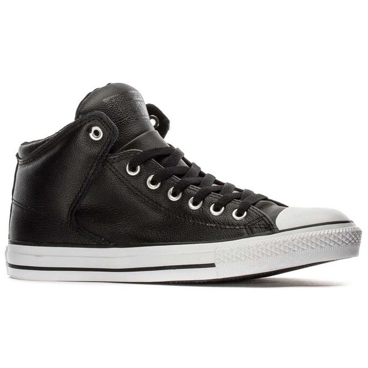 Кеды Chuck Taylor All Star Converse High Street Кожаные Высокие 'Черные' 149426C