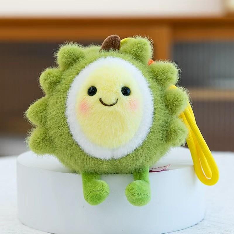 Fruit Plush Toy Mango Dragon Fruit With Soft Short Fleece For Kid Gift Collection