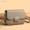 Genuine Leather Women's Bag Fashionable and Versatile Single-shoulder Crossbody Bag Cowhide Small Square Bag