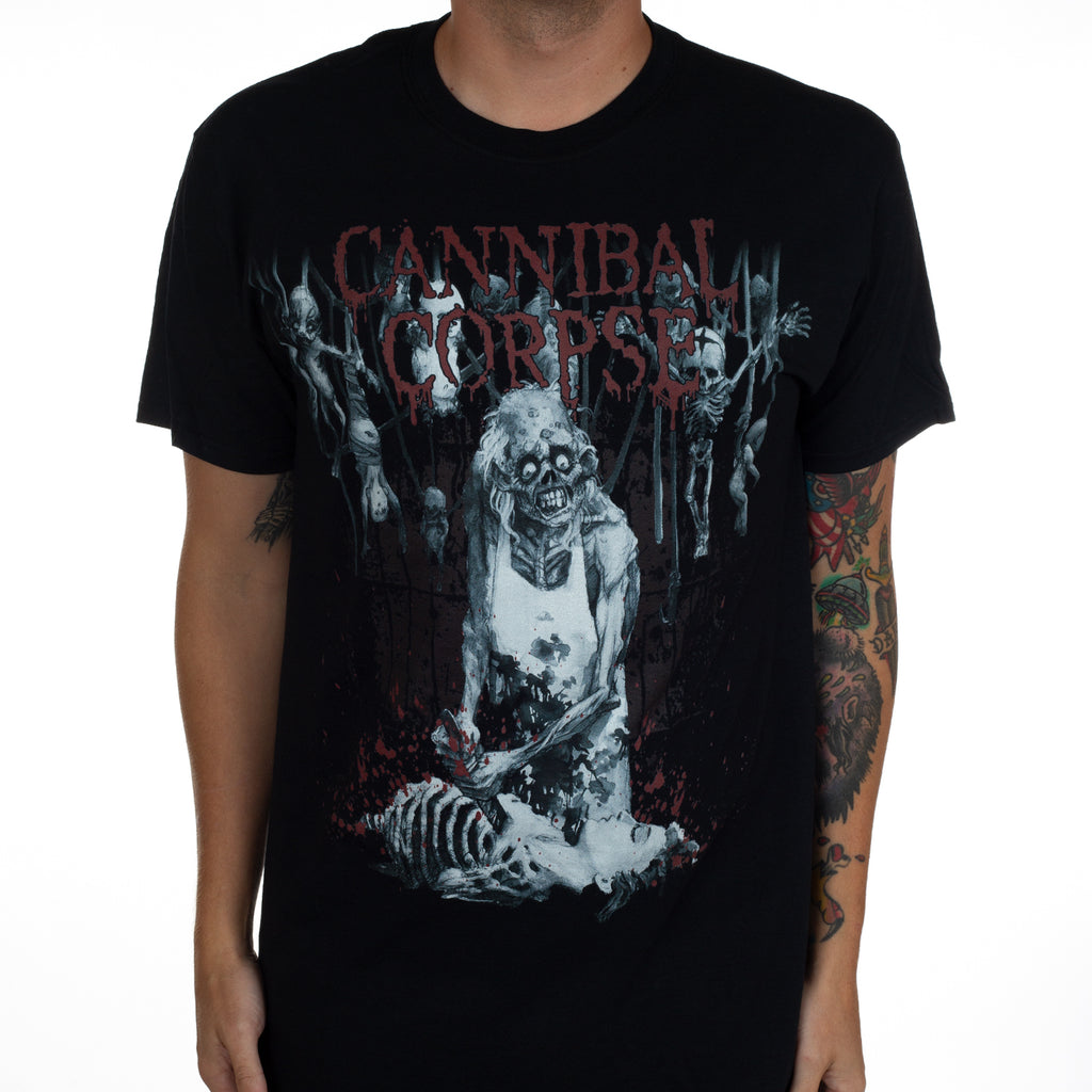 Хлопковая футболка унисекс с графическим принтом Cannibal Corpse, летняя, с коротким рукавом, модный бренд, роскошная, повседневная, винтажная, ретро, топ