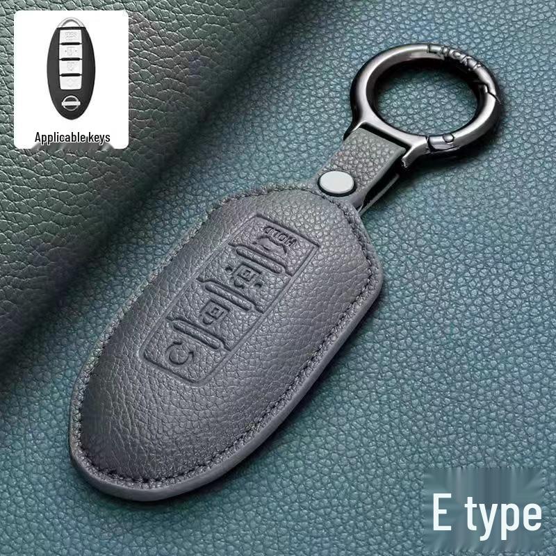 Чехлы для ключей Dongfeng Nissan: Sylphy, Teana, Qashqai, X-Trail, Tiida, Классика 14-го поколения, Murano, Kicks, Sunny.