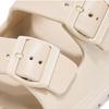 Модные детские летние шлепанцы на платформе для женщин, уличные сандалии, украшенные двойной пряжкой, нескользящие, дышащие, с мягкой подошвой, пляжная обувь