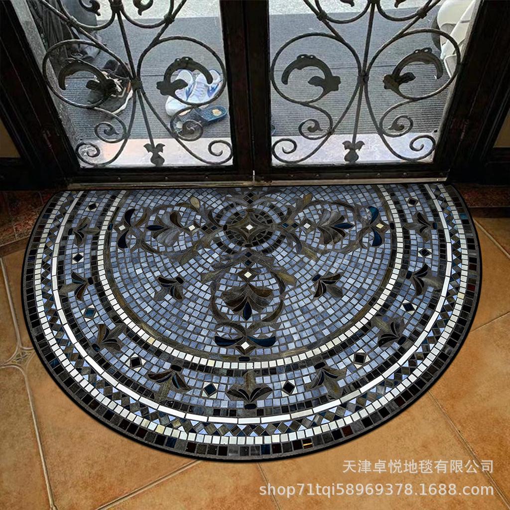 WTEMPO Ковер-полукруг входной пыле- и грязезащитный