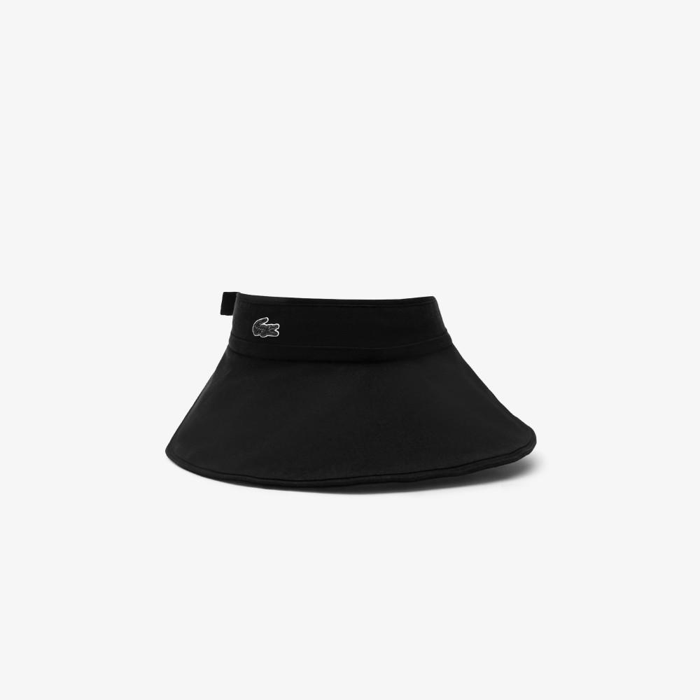 Lacoste Женский широкий солнцезащитный козырек с лентой для гольфа RK350E-56G031