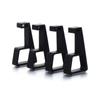 4Pcs Flat-mounted Feet Heighten Support Cooling Legs Stand Console Holder Bracket