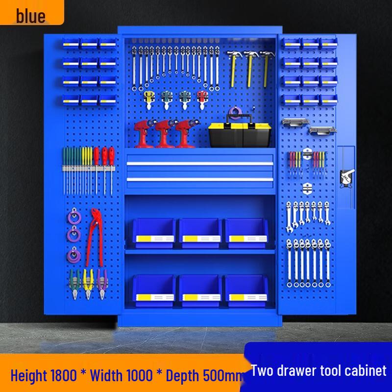 Heavy-Duty Steel Tool Storage Cart