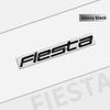 Auto Metal For Ford Fiesta Emblem O155 Car Styling 3D Badge Lettering Decals Trunk Sticker Glossy Black Accessories