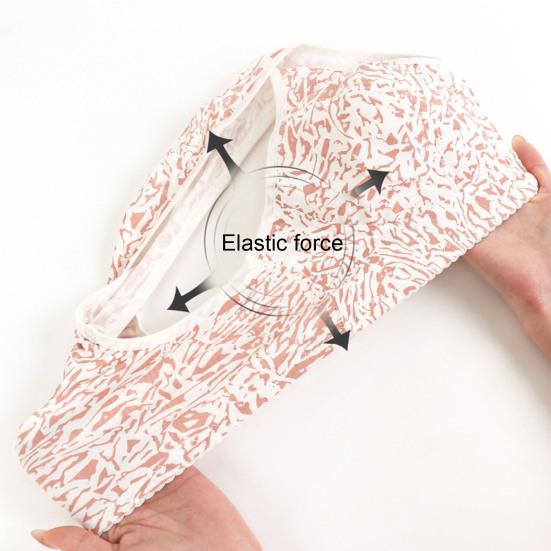 Женский спортивный бюстгальтер на ремне с передней кнопкой, беспроводной, с хорошей застежкой, в полоску, с принтом, эластичный, воздухопроницаемый, на плечах, противоударный, пуш-ап