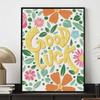 Diamond painting kit. full diamond round mosaic Good Luck floral handmade. home decoration gift