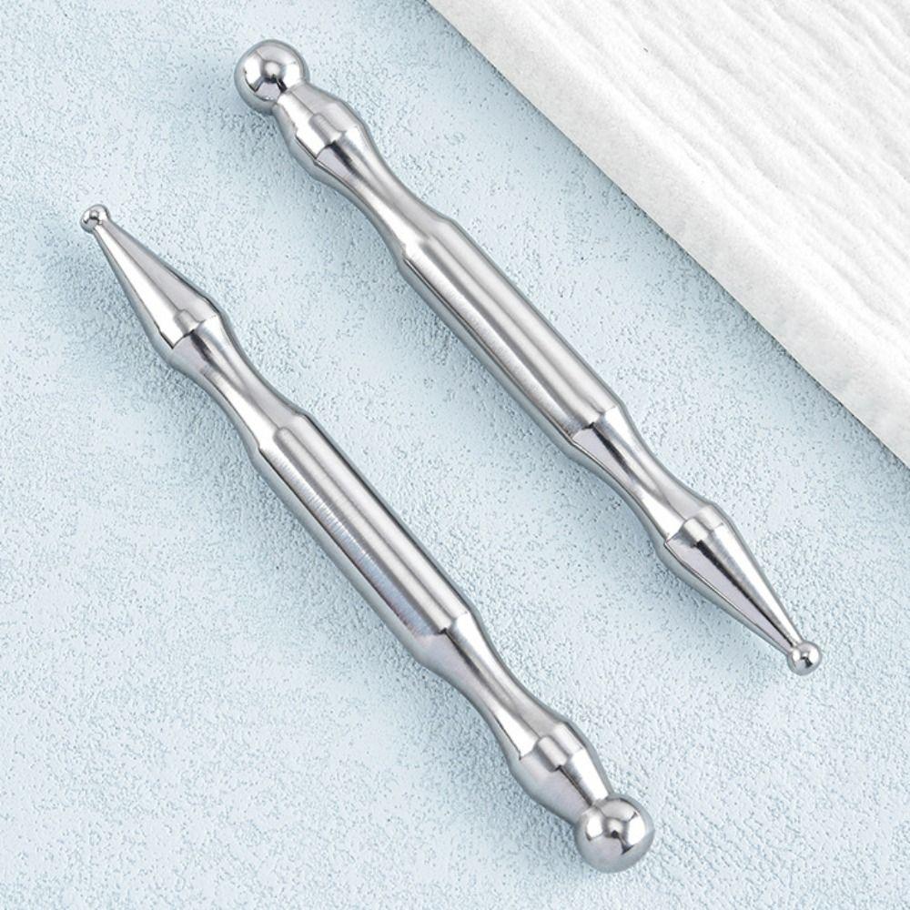 Инструмент для самомассажа Массажер для глубоких тканей Нержавеющая сталь Акупрессурная планка Игла для акупунктуры Уход за лицом