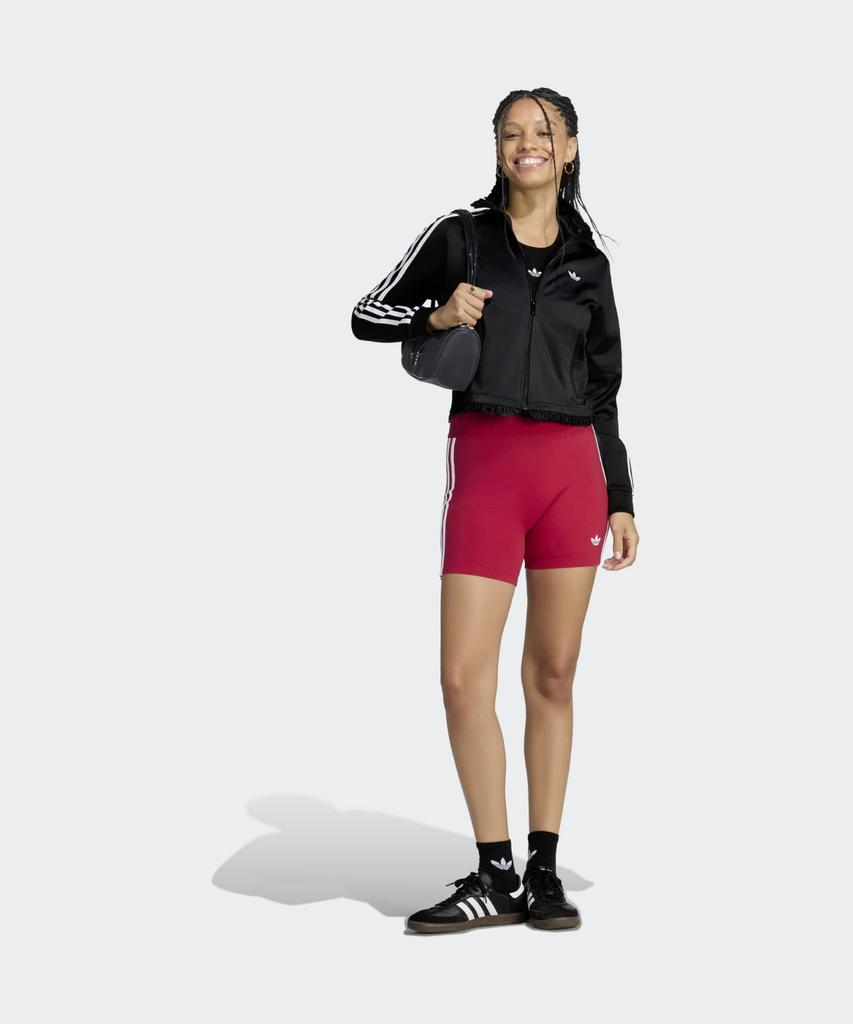 adidas Спортивная кофта с плиссировкой Firebird - Черный / Lg4308