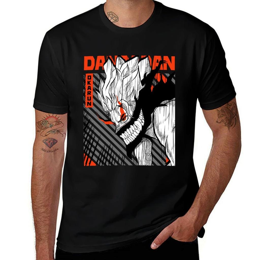 Red Okarun Dandadan Tshirt Unisexs Graphic T Shirts T Shirt Unisex 100 Cotton Luxury Brand T Shirts For Unisex Cotton Soft Tshirt