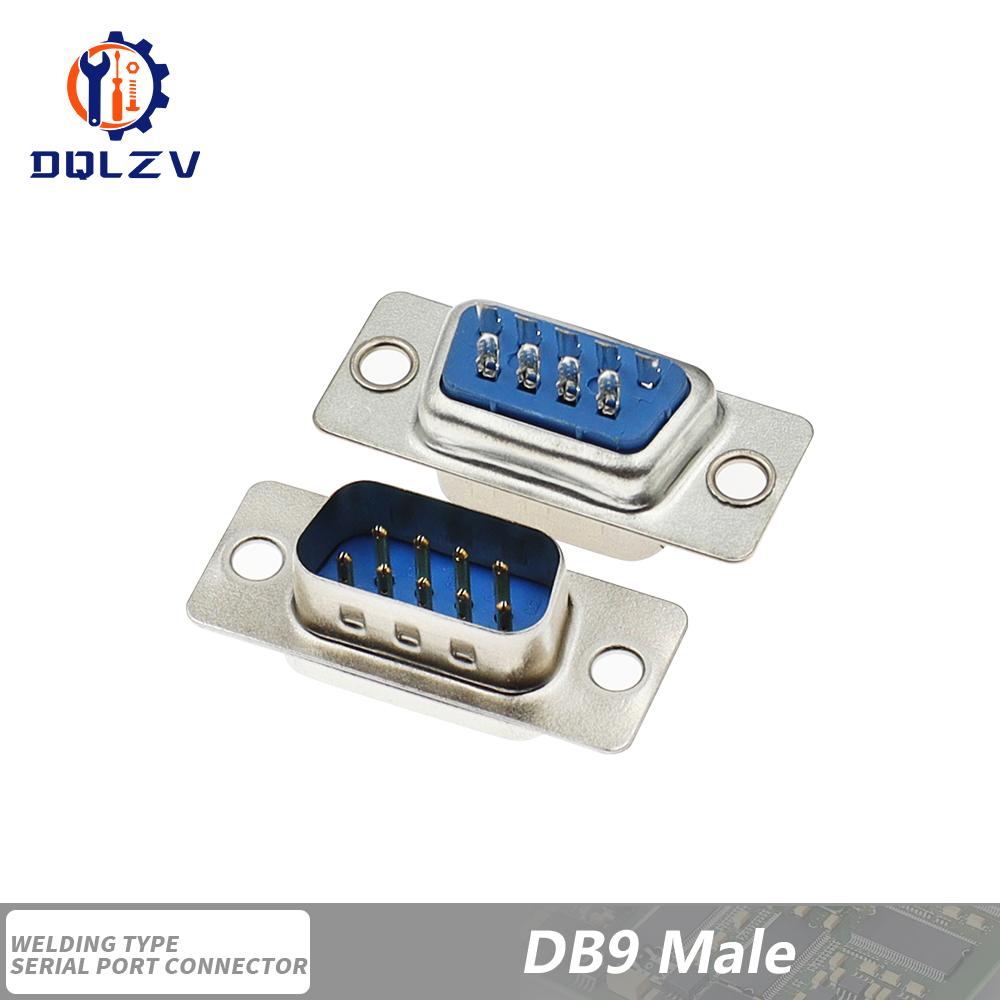 DB15 DB25 DB9 DB37 Параллельный Последовательный Порт Female/Male Паяный Разъем+Пластиковая Сборная Оболочка 37 9 15PIN VGA Адаптер