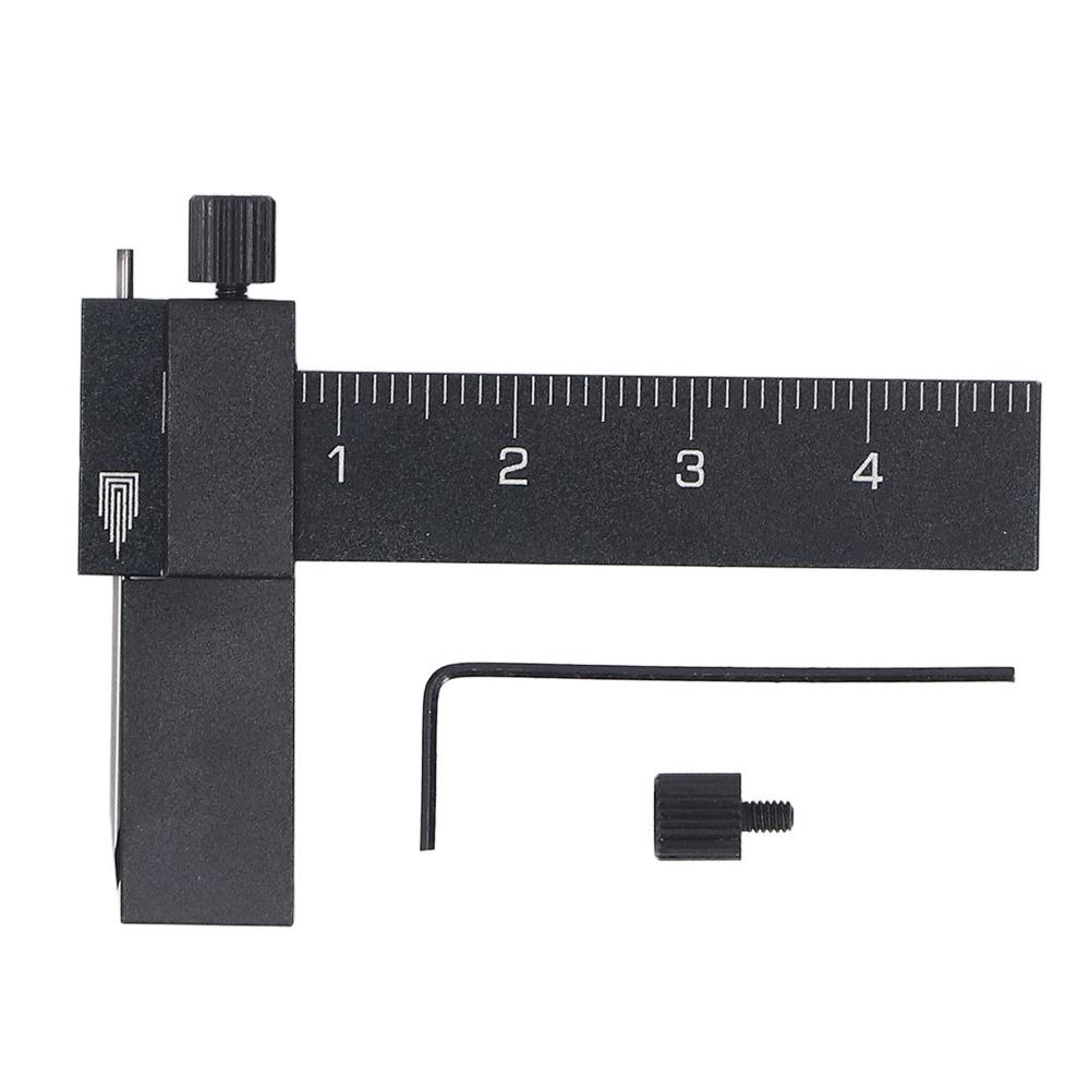Aluminum Alloy Equidistant Parallel Scriber Adjustable Design Isometric Scribe Tool  Model Crafting