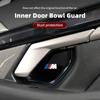 -Car Door Lock Covers Stainless Steel Car Inner Door Bowl Stickers Protective Stickers For BMW 5 Series G60 2024 2025 Accessorie e1
