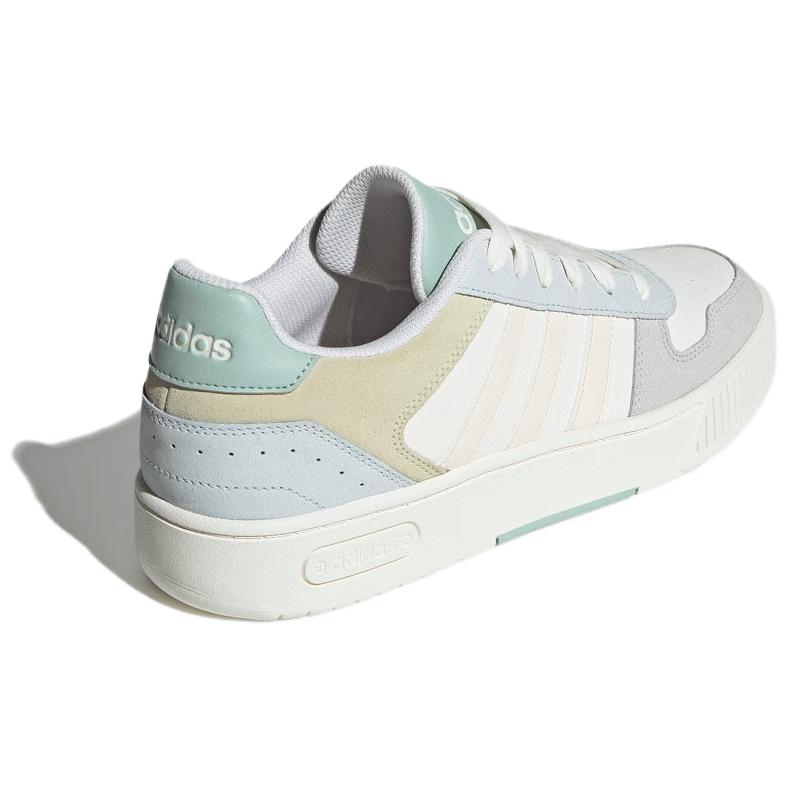 adidas Neo D-Pad Удобные низкие кеды для скейтбординга Унисекс кеды для скейтбординга Белый Серый JI2549