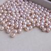 Жемчужные бусины из пресноводного жемчуга, близкие к круглой форме, цвет «Сказочный розовый», отверстие 2,0 мм (6-7мм) для самодельных украшений
