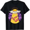 Breakfast Abduction - Egg & Bacon Encounter T-Shirt sAnime Pattern Clothing Y2K Summer