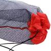 Foldable Fishing Net Bag Small Grid Fishing Gear New Mesh Drawstring Bag  Fishing Supply