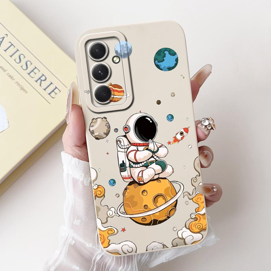 Чехол для Samsung Galaxy S24 FE SM-S721B Милый Модный Мультяшный Чехол Мягкий ТПУ Чехол для Телефона Для Samsung S24 FE S24FE Корпус 6.7'' Сумки