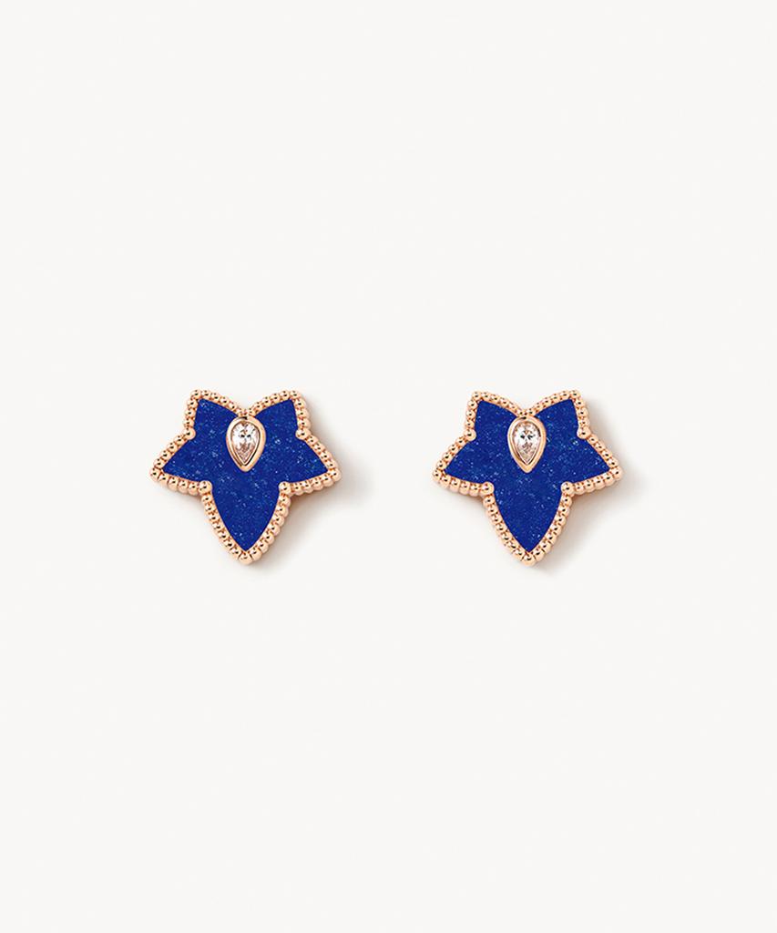 Женские модные серьги Lola Rose с бусинами из лазурита Ivy Lapis Lazuli