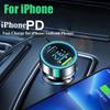 120w Car Charger Usb Type C Super Fast Charging Adapter Pd 20w Portable For Iphone 13 Pro Max 14 12 11 Ipad Oneplus Cellphone