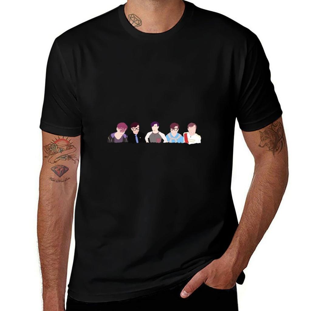 Sanders Sides Tshirt Worker Basic Short Sleeve Tee