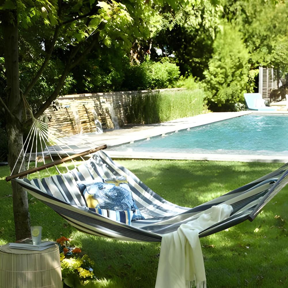 Hammock with crossbar - 220x160cm