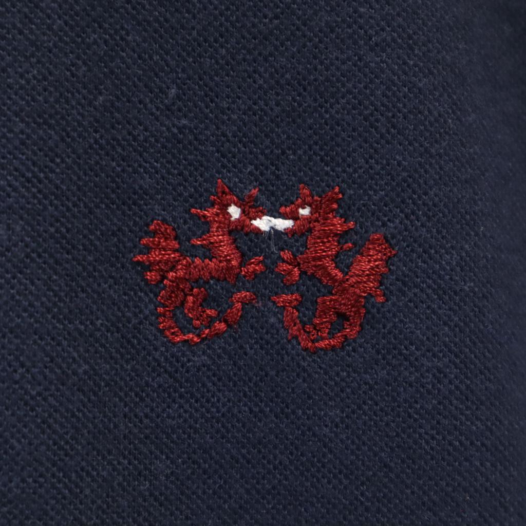 McGregor Поло с коротким рукавом L Темно-синий Мужской Б/У