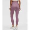 Lululemon Wunder Train High Rise Crop With Pockets 23  Lavender Lux