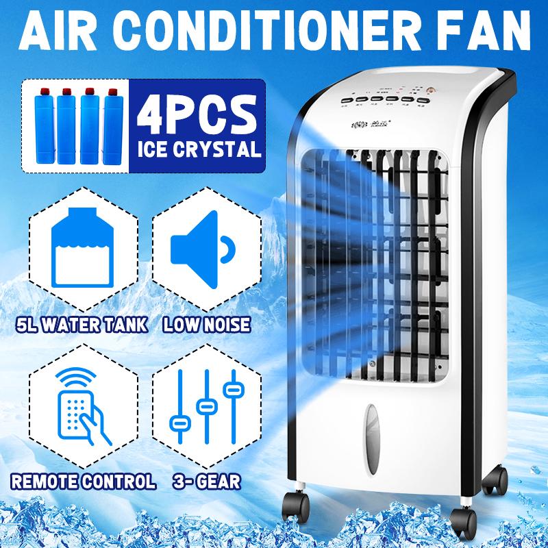75W Portable Air Conditioner Conditioning Fan Humidifier Cooler Cooling 220V Air Conditioner Timed Cooling Fan Humidifier