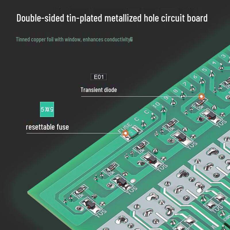 Tongheng 10-Channel 16A Power Relay Module with Fuse