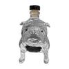 Dog Liquor Decanter Dad Husband Glass Whiskey Decanter Bottle Exquisite Bulldog Liquor Bottle Fun Home Decoration for Holidays