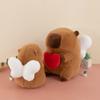 PP Cotton Capibara Anime Fluffty Toy Wing Capybara Plush Doll Cute Capybara Plush Toy Christmas