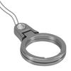 Universal 2 in 1 Cell Phone Holder and Lanyard Finger Ring Strap Band Metal Stand
