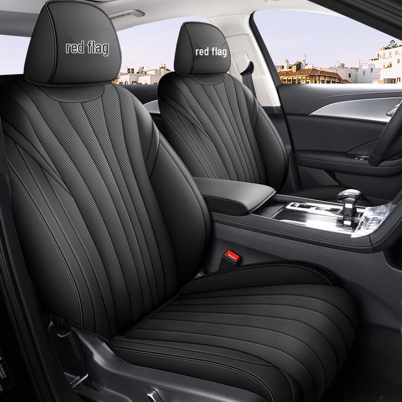 Hongqi H5 Perforated Leather Car Seat Cushion - Universal, Four Seasons, New Model