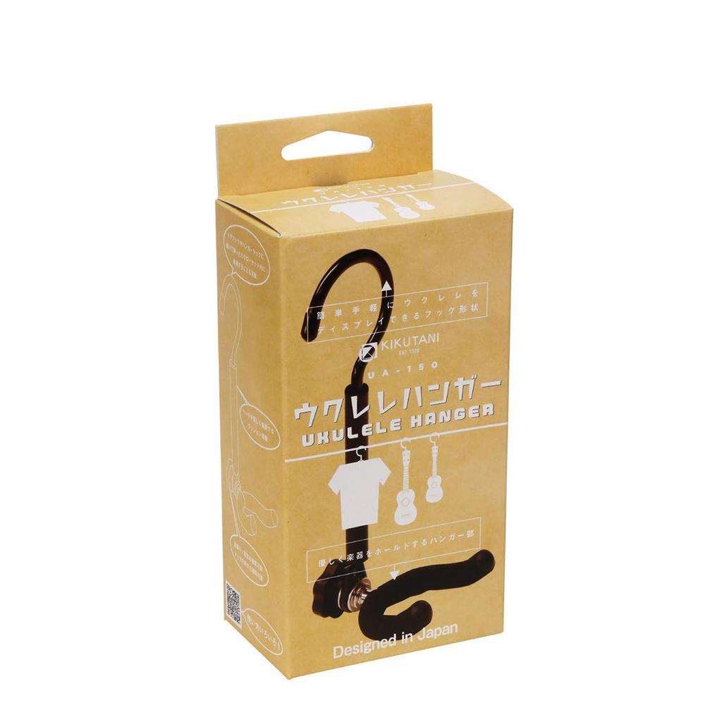 Вешалка для укулеле KIKUTANI Можно повесить и хранить в шкафу или на вешалке. Совместима с лакокрасочным покрытием UA-150.