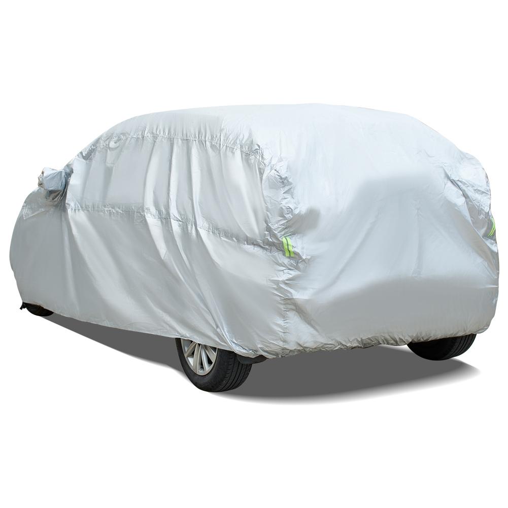 Чехол для хэтчбека, подходит для Toyota Yaris / JAZZ / VW GOLF / POLO, защита от непогоды, защита от царапин, полный кузов, длина 4–4,4 м