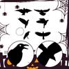 Black Crow Bird Raven Halloween Decoration for Tree Room Home Wedding
