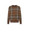 Burberry Мужской свитер в клетку Naylor Коричневый 80366031
