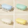 with Cover Little Bear Ice Grid Food Grade Press Ice Cube Box Silicone Ice Cube Mold  Summer