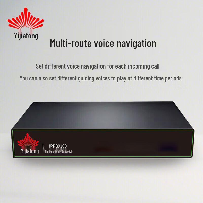 Система IP-АТС Yijiatong IPPBX100-2FXO (Китайская версия)