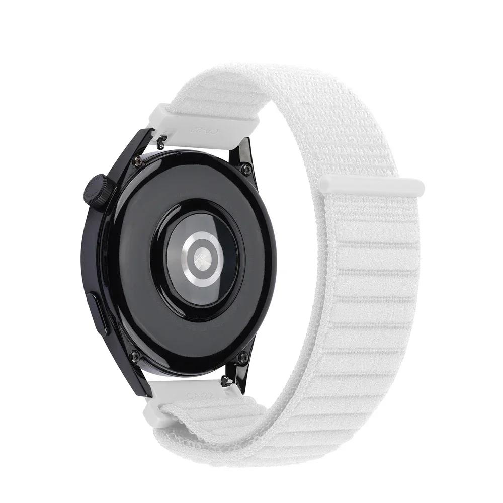 Braided 22mm 20mm Nylon Watch Band for Samsung Galaxy Watch FE 7 6 5 4/6 4 Classic/Gear S3 Loop Strap Bracelet Replace Wristband