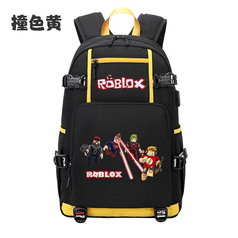 ROLOX Virtual World Game Zone Backpack, Large Capacity Middle High School Student Bookbag, Unisex Backpack